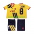 Camisola Arsenal WRIGHT 8 1993 Retro Criança Equipamento Segundo 1994 Manga Curta